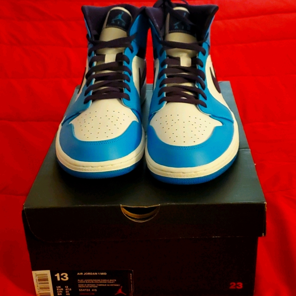 Jordan 1 Mid Hornets DS